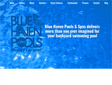 Tablet Screenshot of bluehavenokc.com